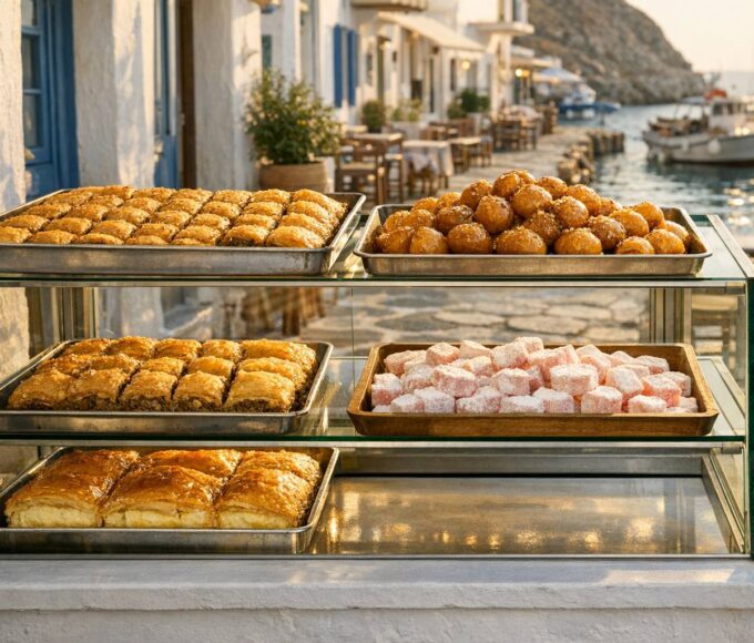 Dulces típicos de Grecia: qué no perderte durante un crucero por las islas griegas