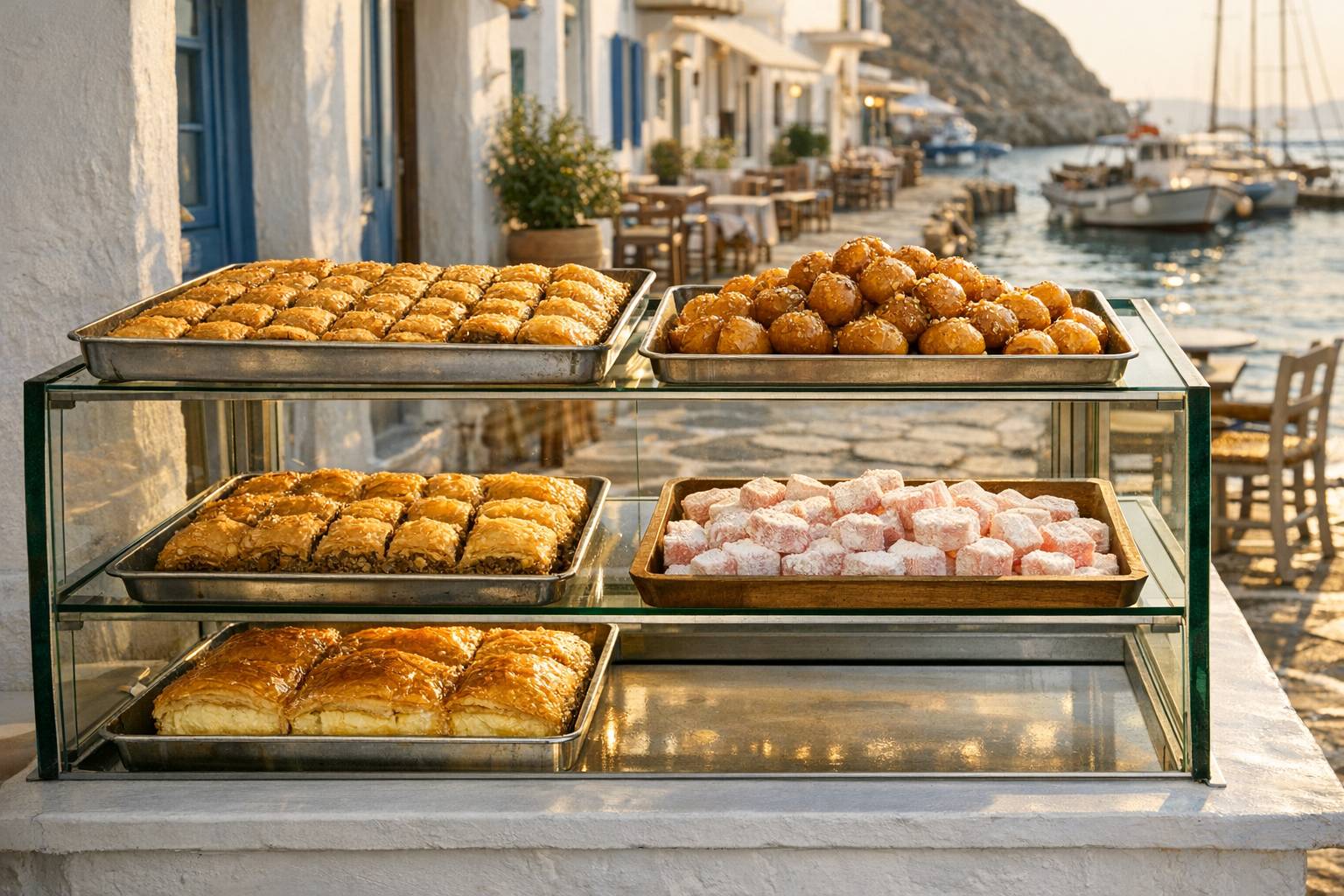 Dulces típicos de Grecia: qué no perderte durante un crucero por las islas griegas
